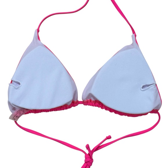 NWOT Hot Pink Rhinestone Bikini Set Size XL - Picture 3 of 8